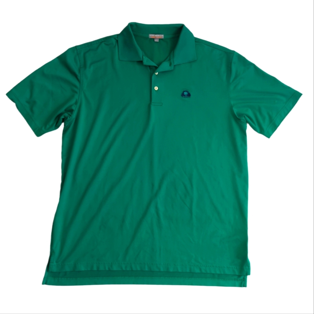 Peter Millar Green Polo Shirt